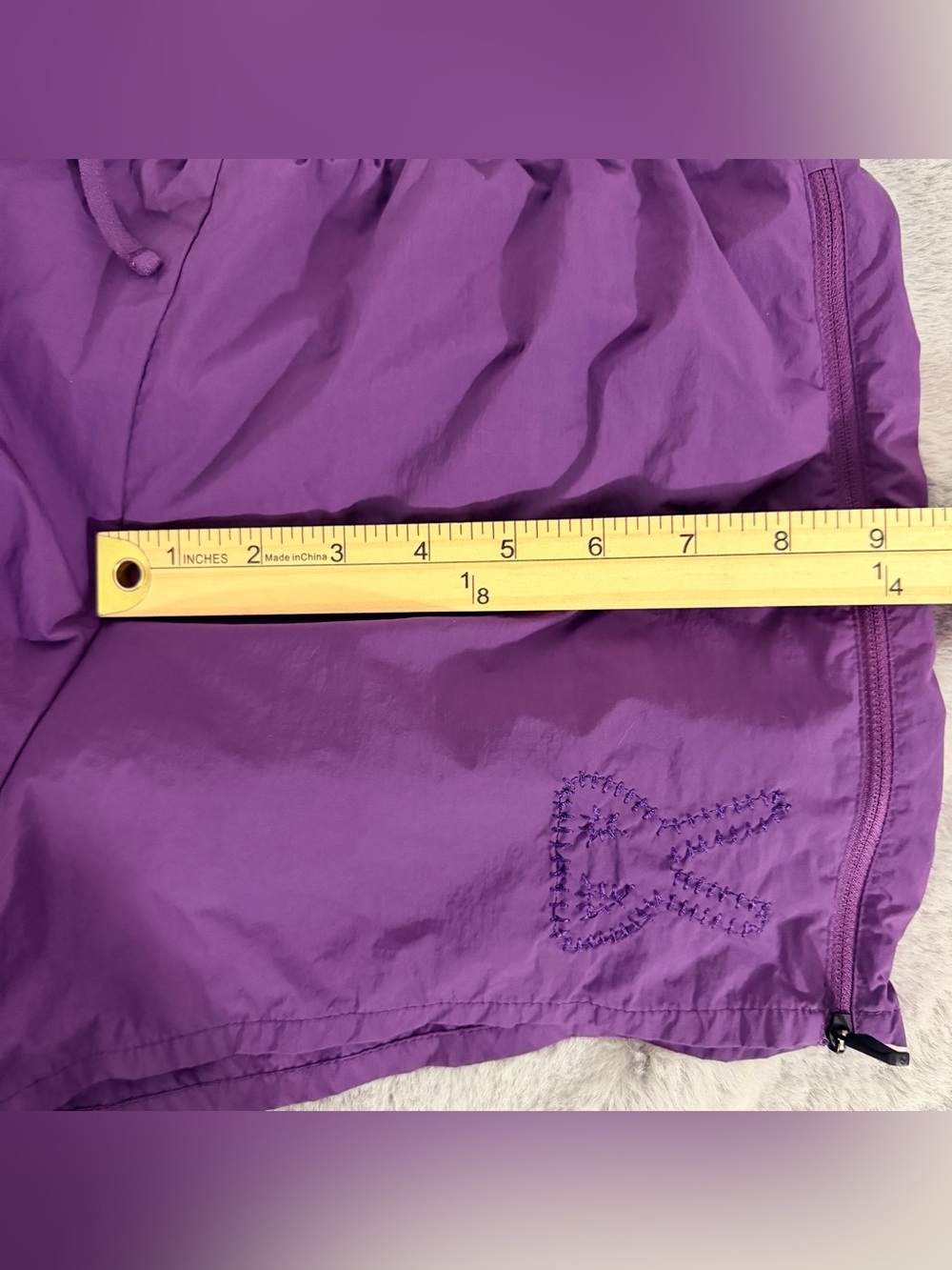 District Vision Nightshade Purple Lightweight Zippered Running Shorts small - Picture 15 of 16